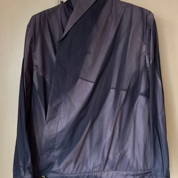 지용킴 23 S/S 썬 블리치shawl collar jacket