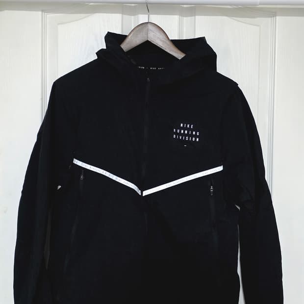 나이키 러닝 디비전 바람막이 블랙 L