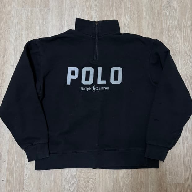 폴로 랄프로렌 빅로고 반집업 맨투맨 M/95 