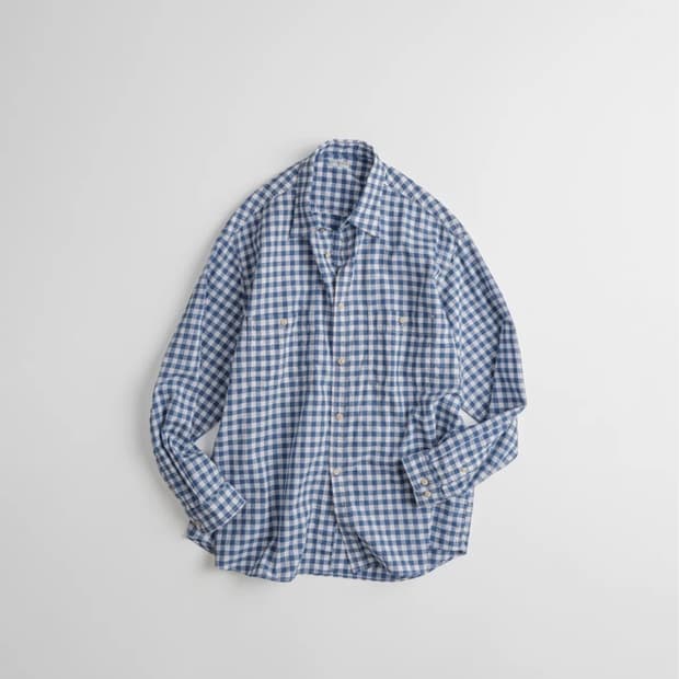 (새상품) 비헤이버 c/l rover shirts navy