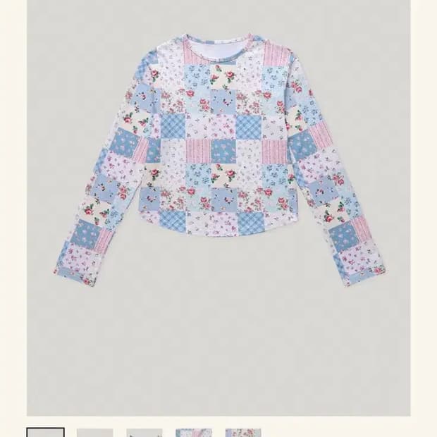 스무드무드 패치워크 티셔츠