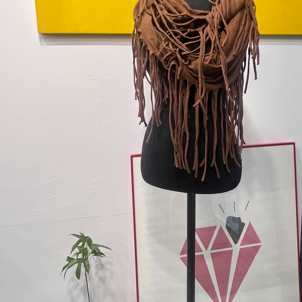 Tassels snood cotton Scarf