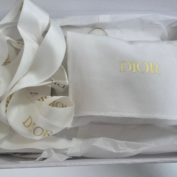 디올 새들 카드지갑