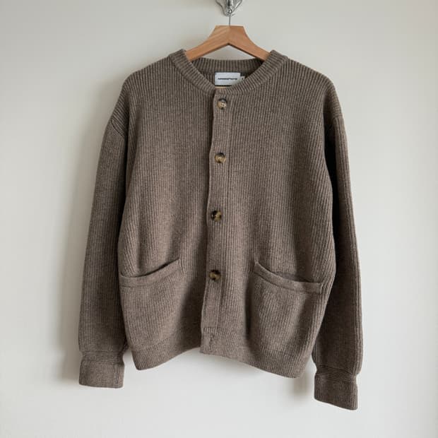 에스피오나지(ESPIONAGE) 울 블렌드 가디건