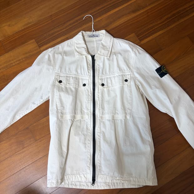 스톤아일랜드 올드 이펙트 오버셔츠