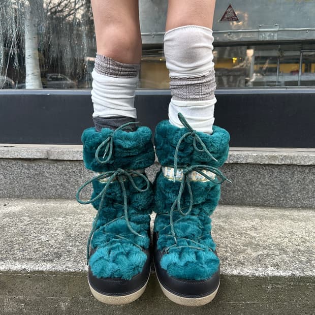 00s 레어 마크 제이콥스 문부츠