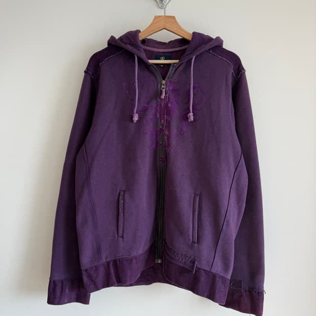 Pre owned Y2K 후드 집업