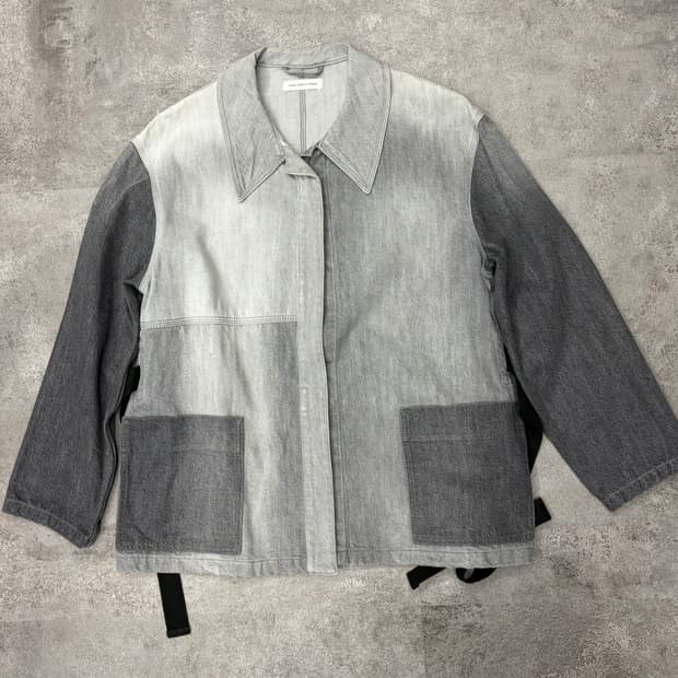 이자벨마랑 에뚜왈 데님 자켓 그레이