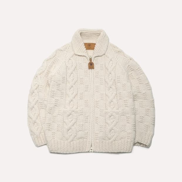 cable cowichan sweater