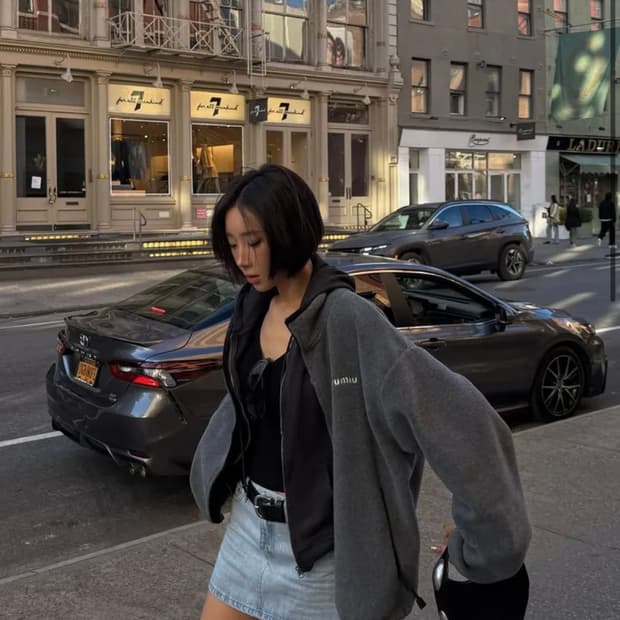 글로니 벨라스커트 THE BELLA SKIRT (LIGHT BLUE)