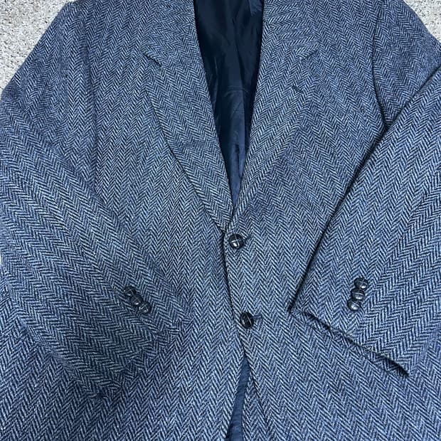 캐나다제 해리스트위드 블레이저 사이즈 105~110