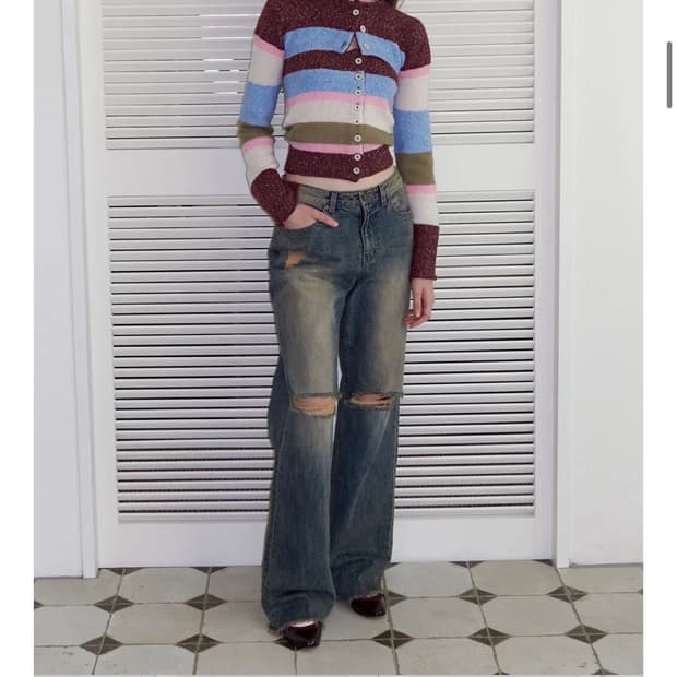 카티지하우스 데님 팬츠 S