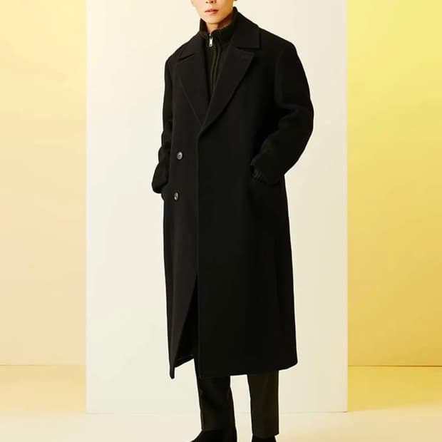 일꼬르소x깡 블랙 반더블 맥시코트 100