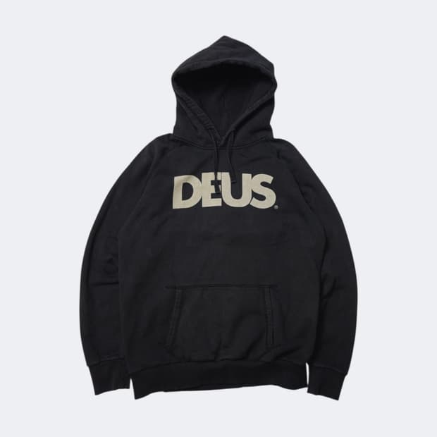 데우스엑스마키나 데우스로고 DEUS 후드티 후드 L