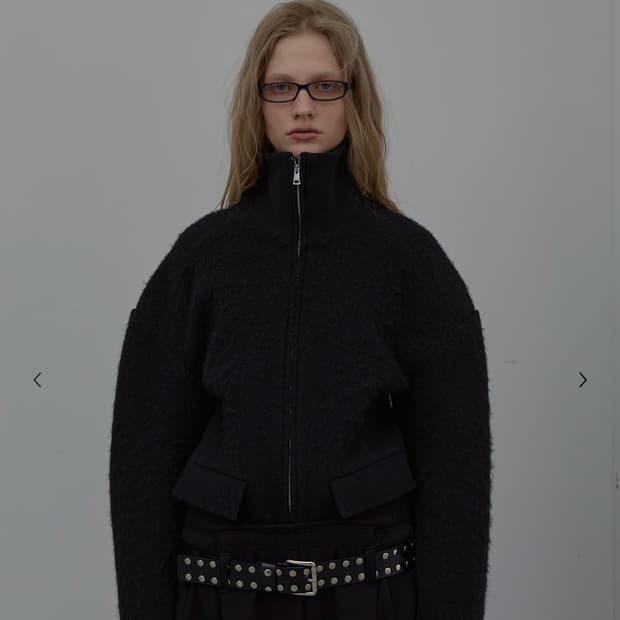 LCDC BOUCLE JACKET (BLACK)