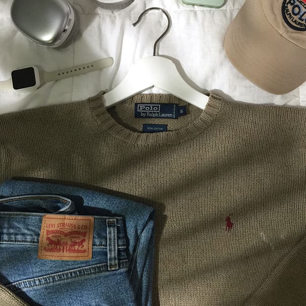 (WOMAN) 폴로랄프로렌 니트 스웨터 XL