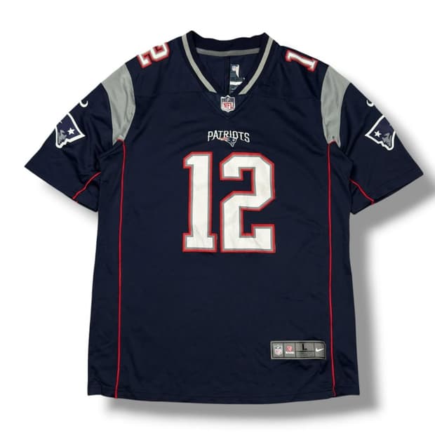 나이키 NFL 뉴잉글랜드 패트리어츠 브래디 럭비 져지
