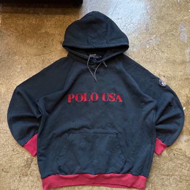 88년도 생산 korea 폴로 스웻 후디