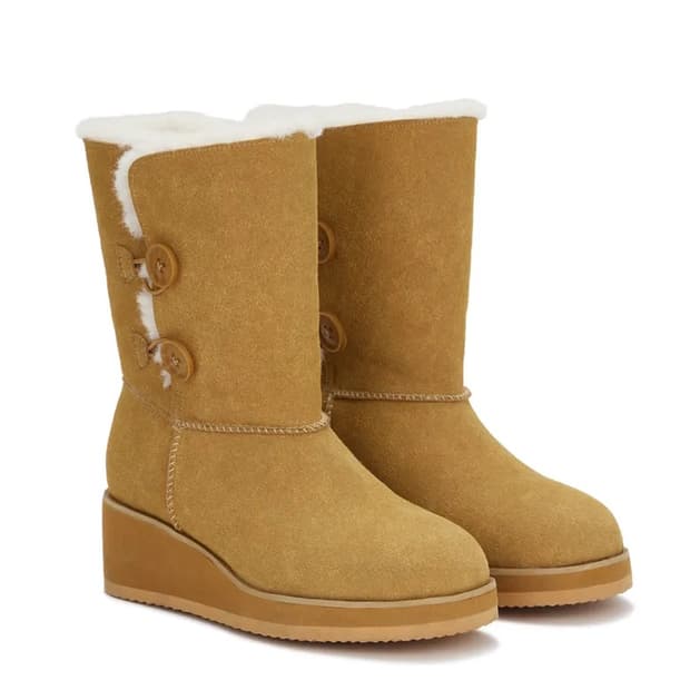 [새상품]다이닛 퍼 버튼 부츠