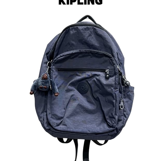 (OS) 키플링 백팩 블루그레이