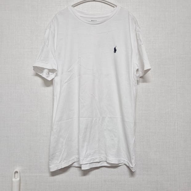 폴로 랄프로렌 반팔 흰색 티셔츠