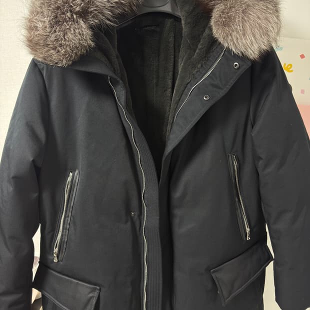 질스튜어트뉴욕 149 구스다운 무스탕패딩 XL(현기준 100)