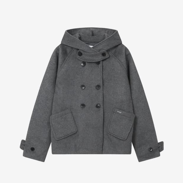 미세키서울 코트 차콜