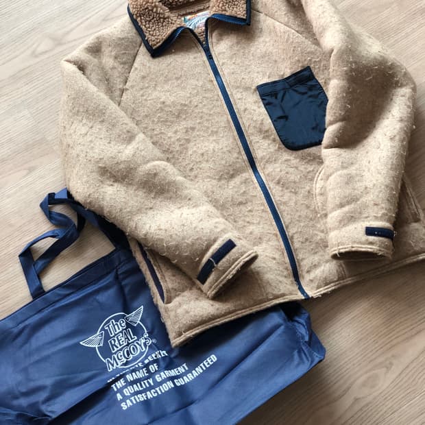 리얼맥코이 파타고니아 복각 플리스 자켓