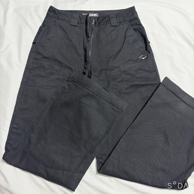 미스치프 에이프런 포켓 워크 팬츠 블랙 S