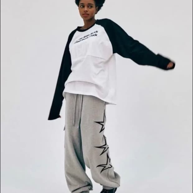 퍽보이 그레이 팬츠