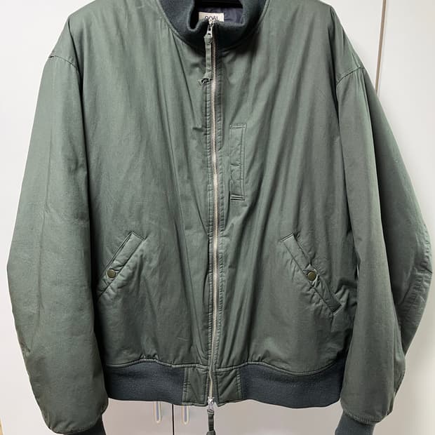 [XL] 23FW 나나미카 인슐레이션 바시티 모스 그린