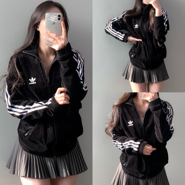 아디다스 코듀로이 트랙탑