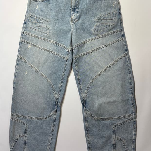 자라 와이드 커브드 데님 32