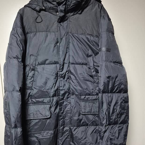 타미힐피거 정품 오리털패딩 실105사이즈 판매합니다