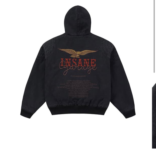 인세인개러지 후드 워크자켓 2,3사이즈 구매합니다