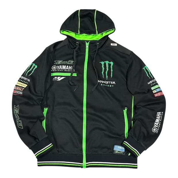 ✨ (바배) 야마하 몬스터 트랙 바이크 후드 집업  