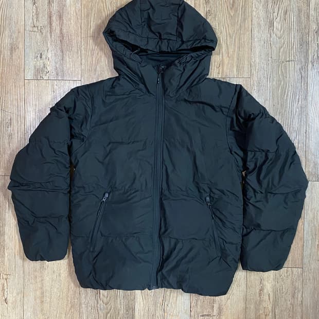 GU(지유) 히트 패딩 블루종 솜 파카 L