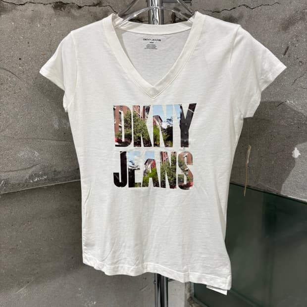 DKNY JEANS 프린팅 티셔츠