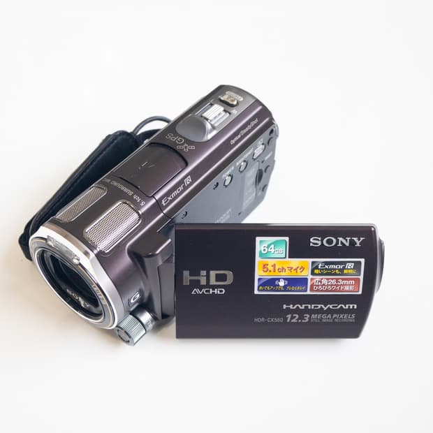 Sony HDR-CX560V / 빈티지 디지털 캠코더