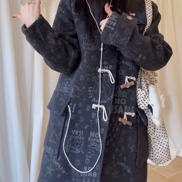 히스테릭 글래머 떡볶이 코트 