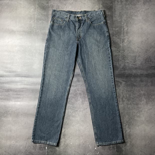 CARHARTT 칼하트 빈티지 릴렉스드핏 워크 데님팬츠 A00975
