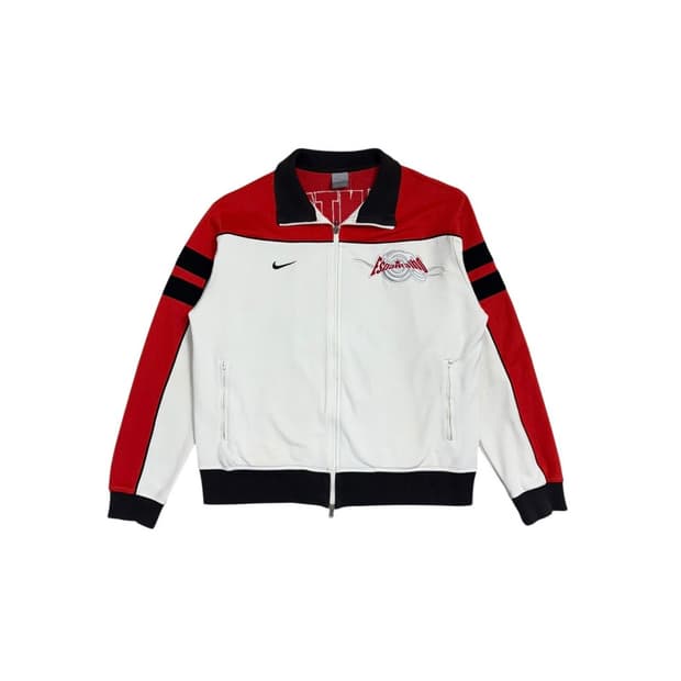 나이키 잉글랜드 트랙탑 저지 화이트