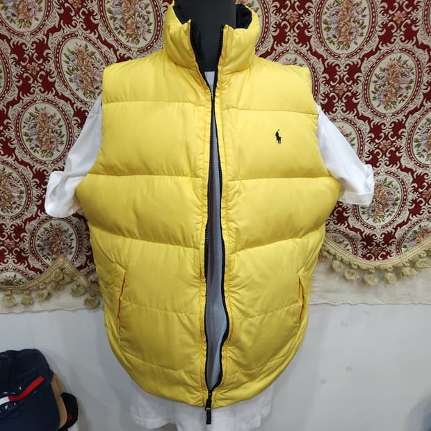 폴로 랄프로렌 오리털 양면 패딩조끼

