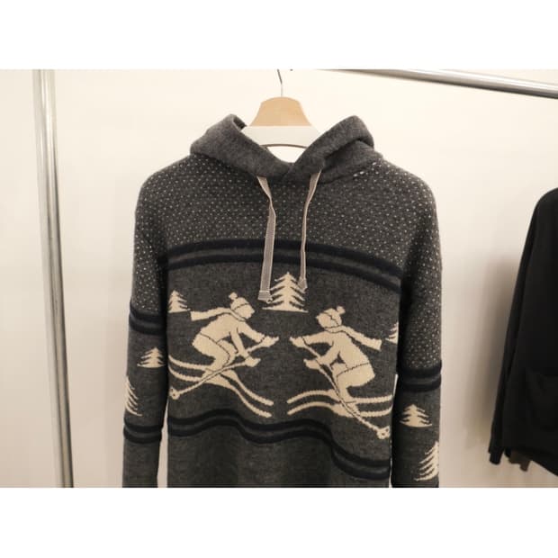 준야 와타나베 니트 후디