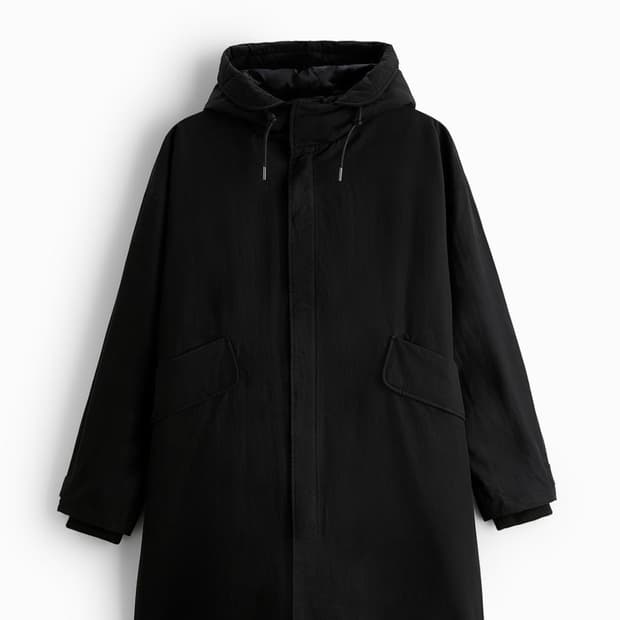 [Zara] 오버사이즈 후드 파카