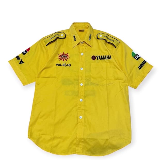 YAMAHA 야마하 레이싱 반팔 셔츠