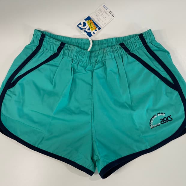 아식스 90s 올드 빈티지 클래식 러닝 숏츠 쇼츠 팬츠 3번 ASICS