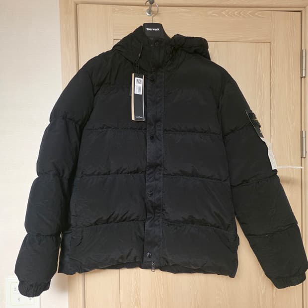 [24FW/XL] 스톤아일랜드 나일론 메탈 에코닐 후드 다운 패딩 자켓