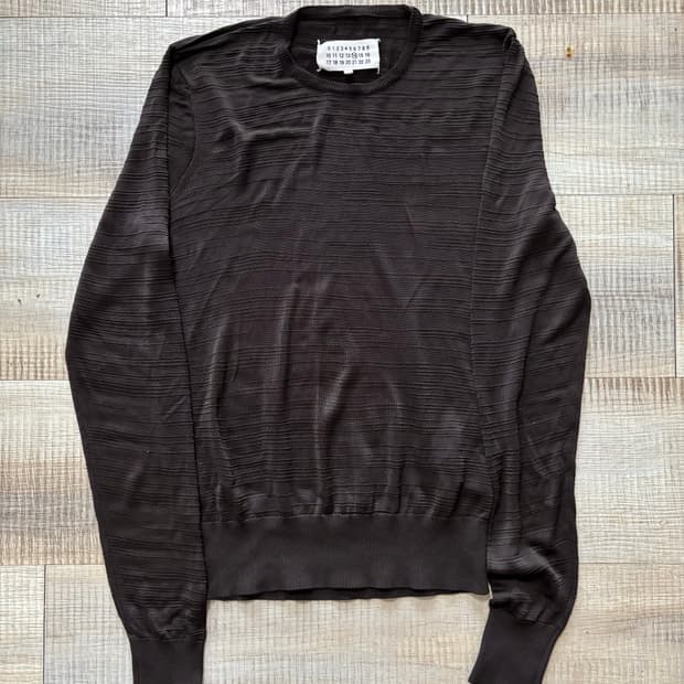 메종 마르지엘라 레이온 니트 스웨터