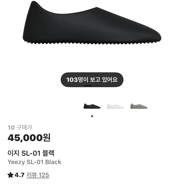 yeezy sl-01 (10사이즈)